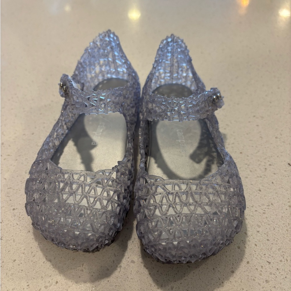 Mini Melissa Glitter Jelly Shoes